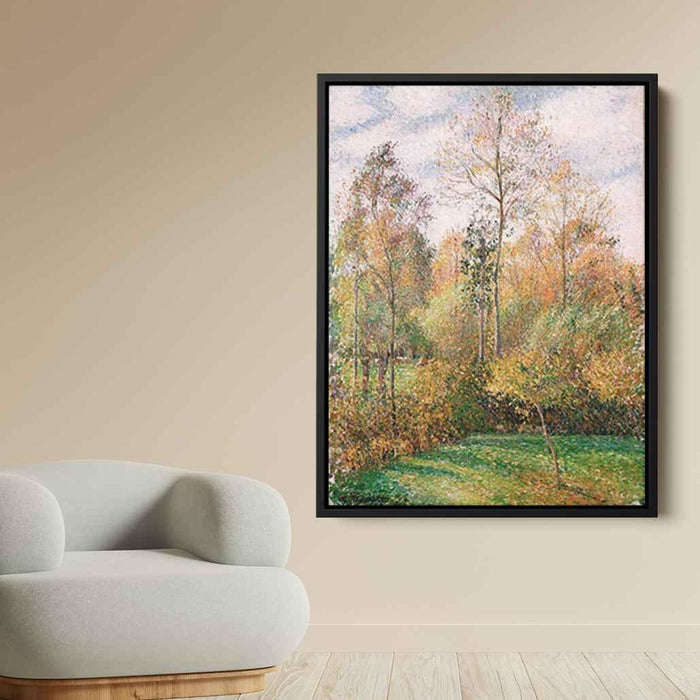 Autumn, Poplars by Camille Pissarro - Canvas Artwork