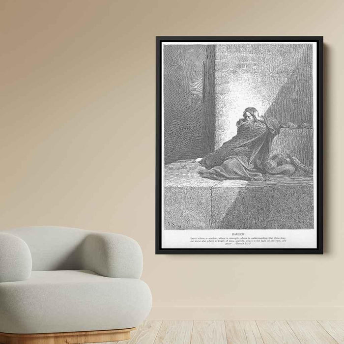 Baruch by Gustave Dore - Canvas Artwork