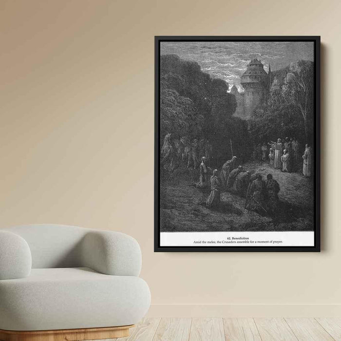 Benediction by Gustave Dore - Canvas Artwork