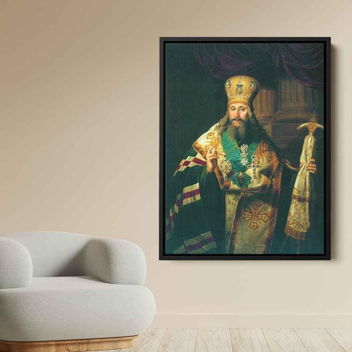 Bishop of the Russian Orthodox Church by Vladimir Borovikovsky - Canvas Artwork