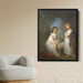 Children with a Lamb by Vladimir Borovikovsky - Canvas Artwork