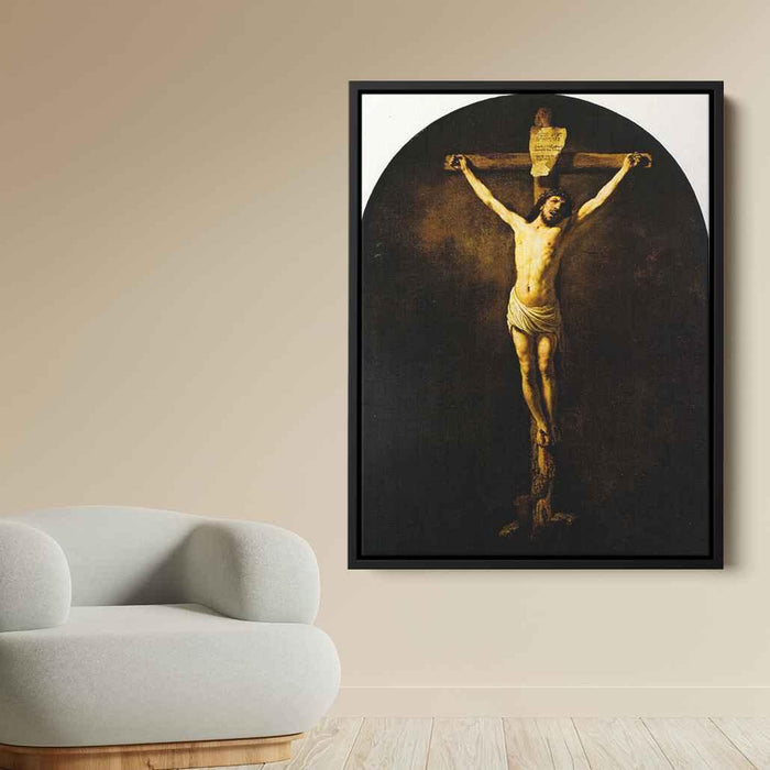 Christ on the Cross (1631) by Rembrandt - Canvas Artwork