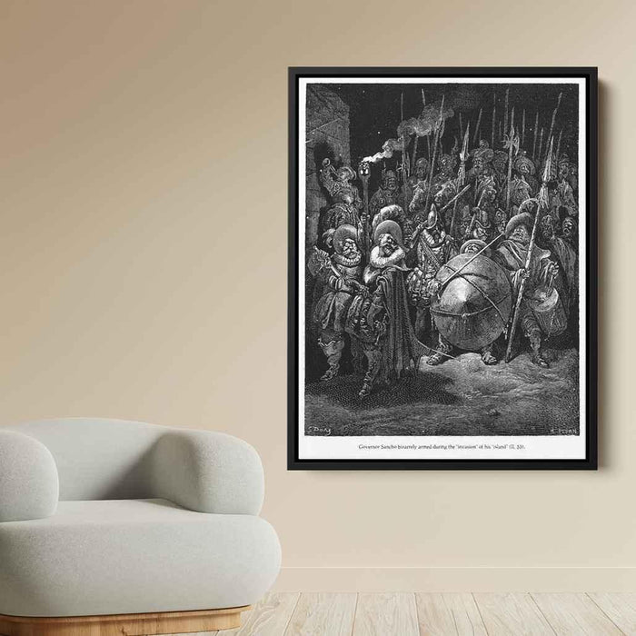 Don Quixote by Gustave Dore - Canvas Artwork