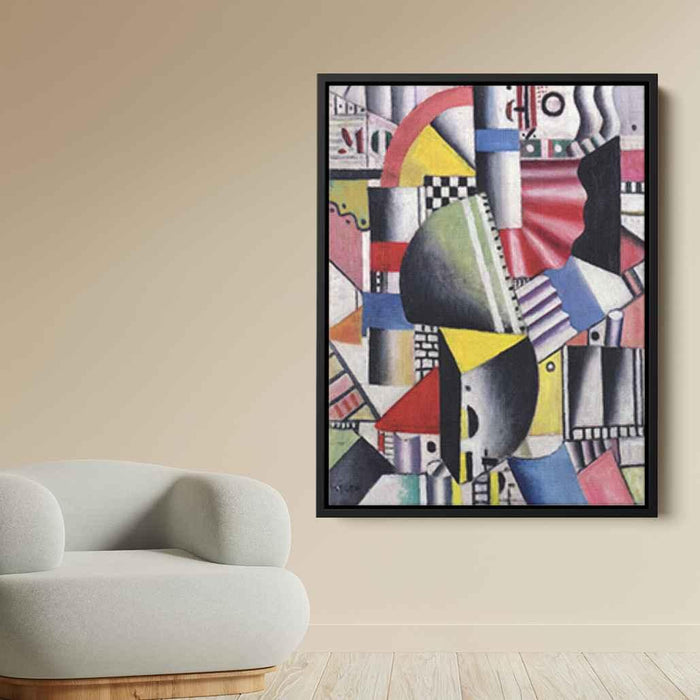 Factories (1918) by Fernand Leger - Canvas Artwork