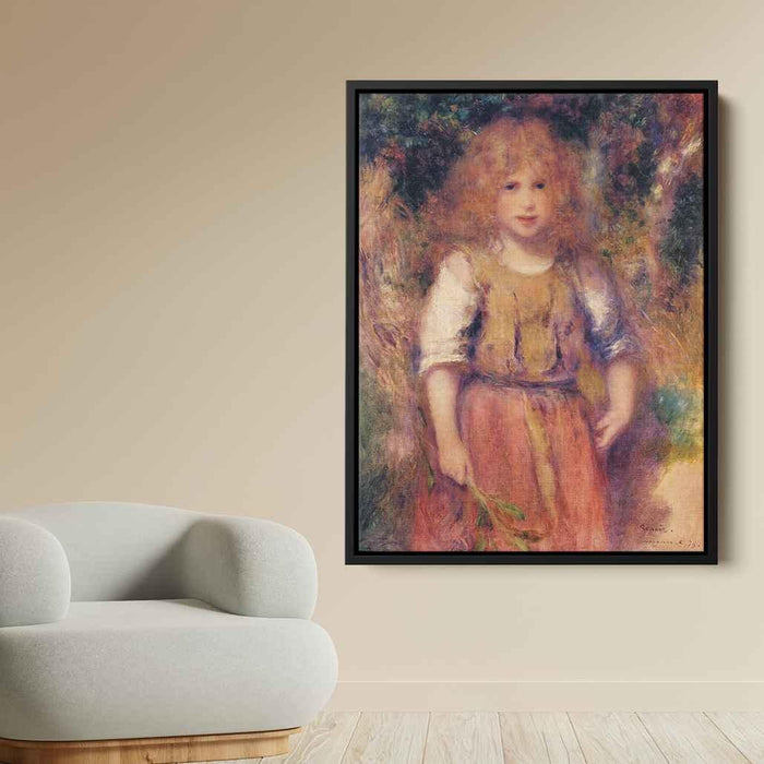 Gypsy Girl (1879) by Pierre-Auguste Renoir - Canvas Artwork