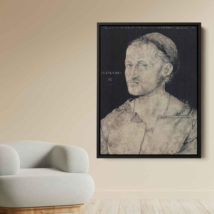 Hans the Elder Portrait Burgkmair (1518) by Albrecht Durer - Canvas Artwork