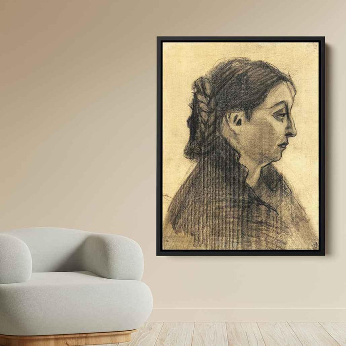 Head of a Woman (1885) by Vincent van Gogh - Canvas Artwork