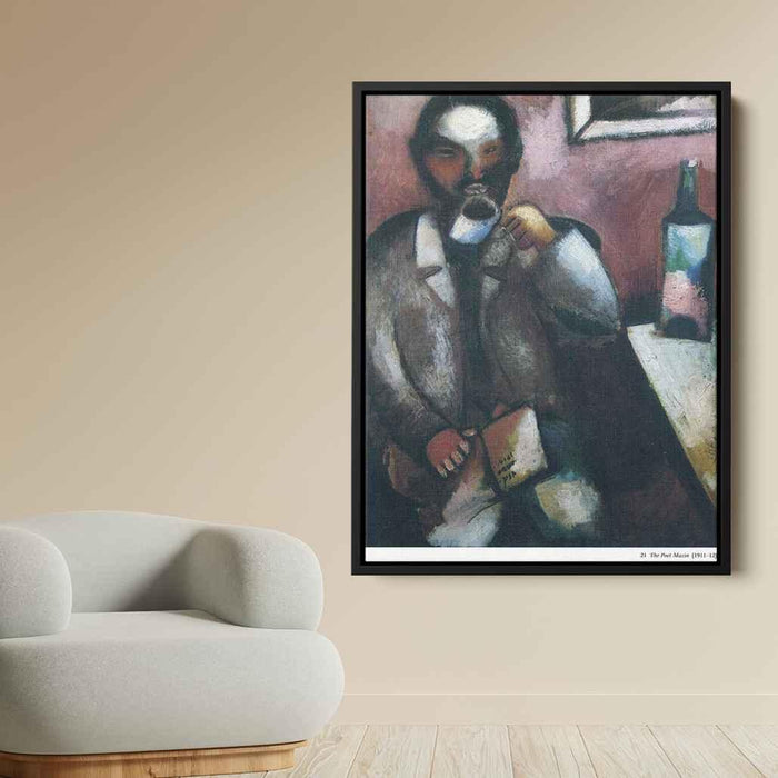 Mazin, the Poet by Marc Chagall - Canvas Artwork