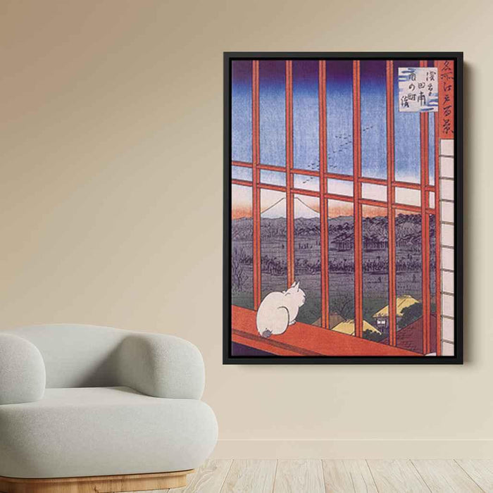 Otori Shrine by Hiroshige - Canvas Artwork