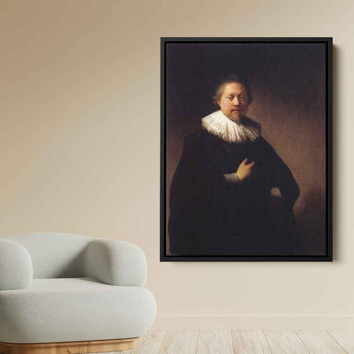 Portrait Of A Man (1632) by Rembrandt - Canvas Artwork
