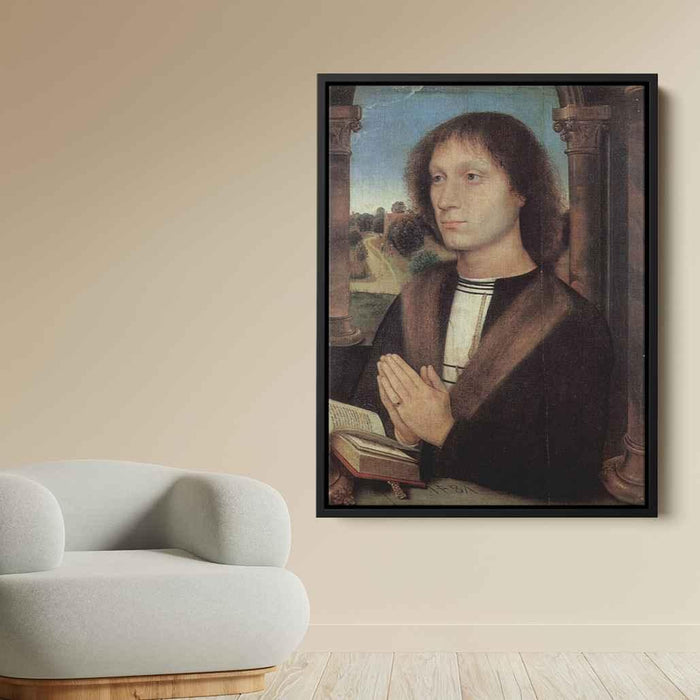 Portrait of Benedetto Portinari (1487) by Hans Memling - Canvas Artwork