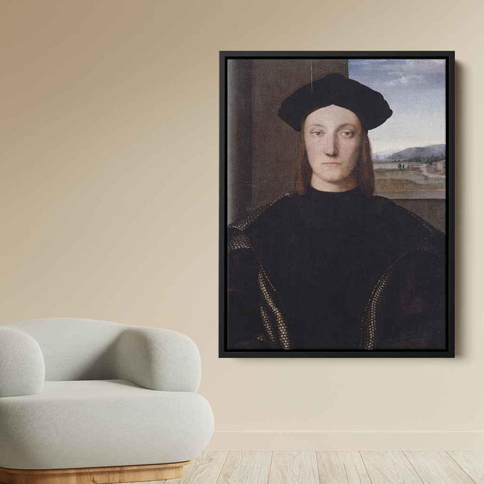 Portrait of Guidobaldo da Montefeltro, Duke of Urbino by Raphael - Canvas Artwork