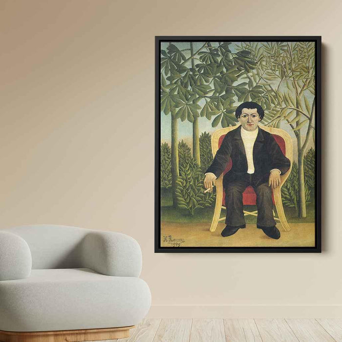 Portrait of Joseph Brummer (1909) by Henri Rousseau - Canvas Artwork