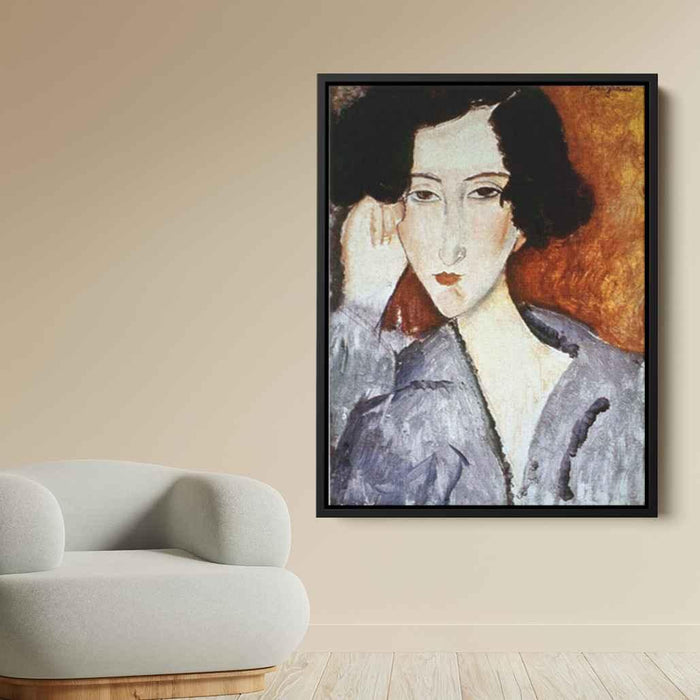 Portrait of Madame Rachele Osterlind (1919) by Amedeo Modigliani - Canvas Artwork