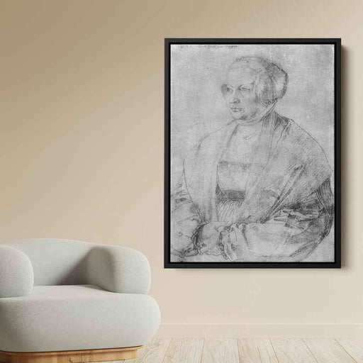 Portrait of Margaret of Brandenburg Ansbach by Albrecht Durer - Canvas Artwork