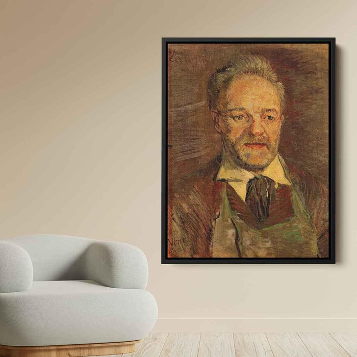 Portrait of Père Tanguy (1887) by Vincent van Gogh - Canvas Artwork