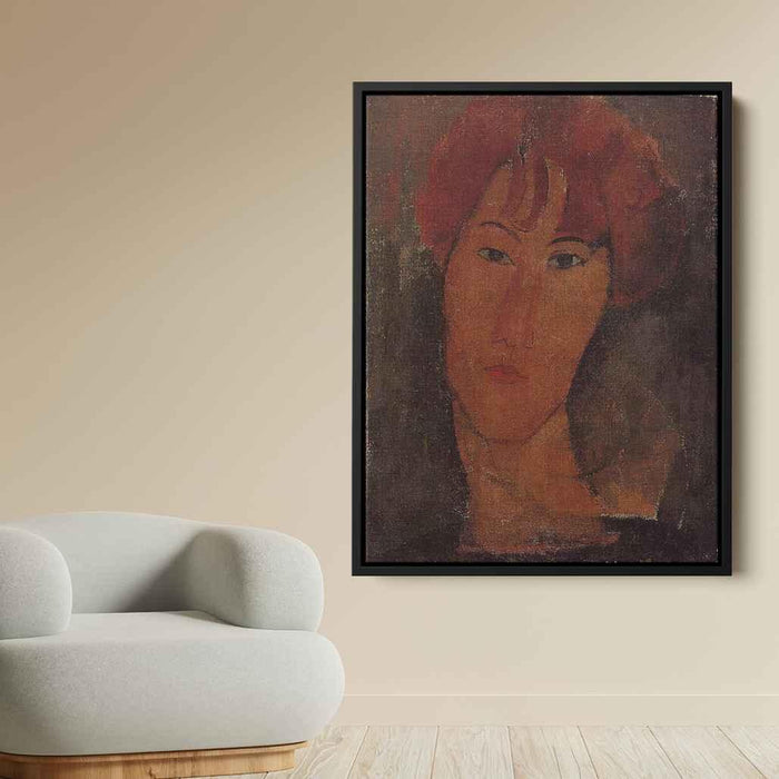 Portrait of Pardy (1917) by Amedeo Modigliani - Canvas Artwork