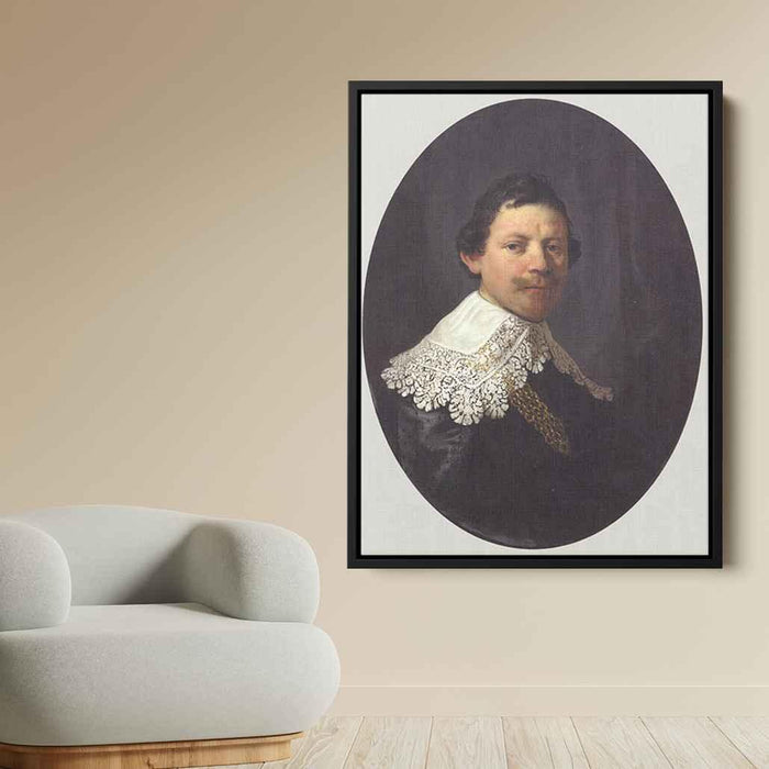 Portrait of Philips Lucasz (1635) by Rembrandt - Canvas Artwork