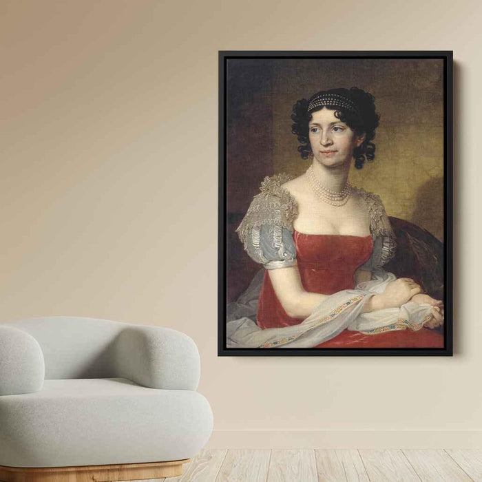 Portrait of Princess Margarita Ivanovna Dolgorukaya by Vladimir Borovikovsky - Canvas Artwork