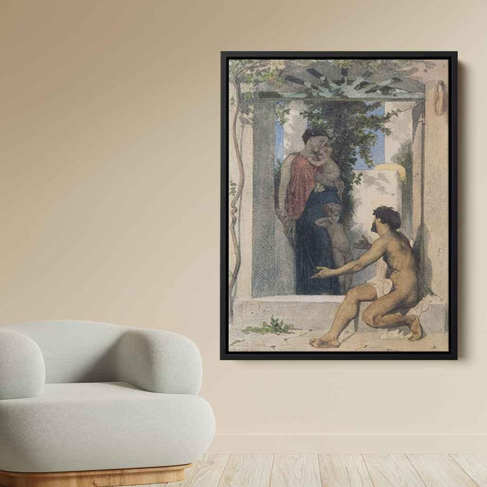 Roman Charity by William-Adolphe Bouguereau - Canvas Artwork