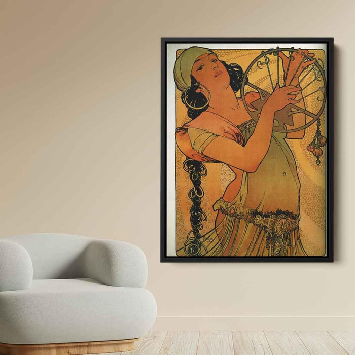 Salome (1897) by Alphonse Mucha - Canvas Artwork