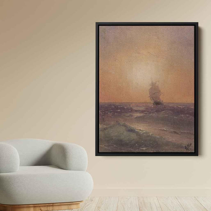 Sea view by Ivan Aivazovsky - Canvas Artwork