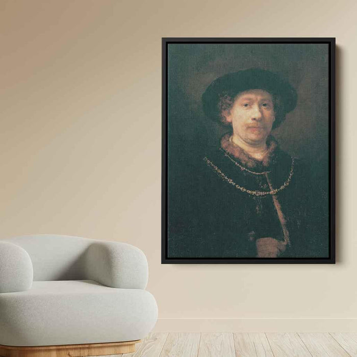 Self-Portrait (1643) by Diego Velazquez - Canvas Artwork