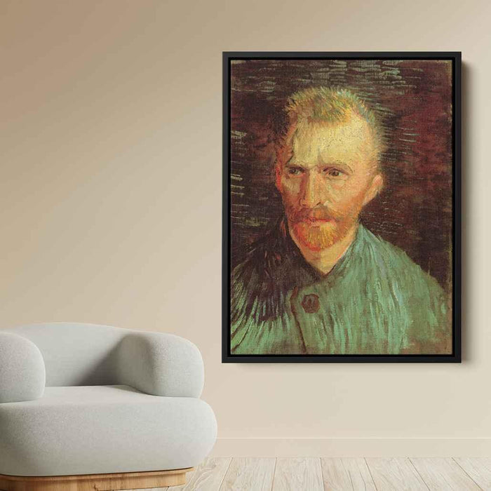 Self-Portrait (1887) by Vincent van Gogh - Canvas Artwork