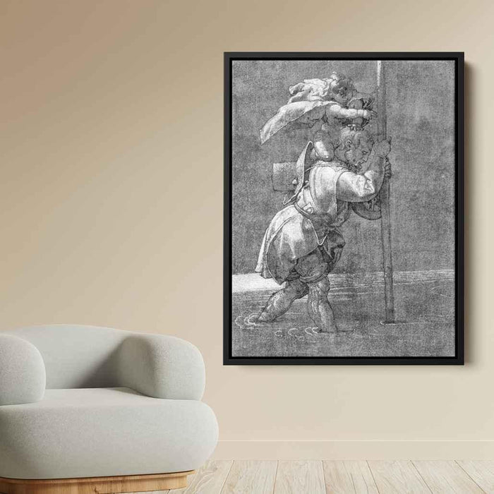 St. Christopher (1521) by Albrecht Durer - Canvas Artwork