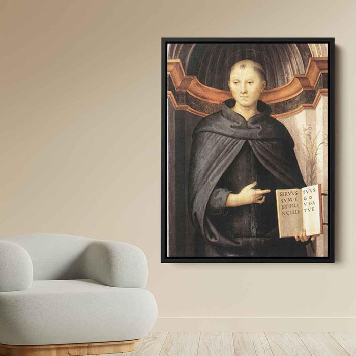 St. Nicholas of Tolentino (1507) by Pietro Perugino - Canvas Artwork