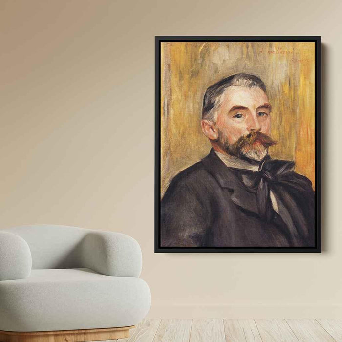 Stephane Mallarme (1892) by Pierre-Auguste Renoir - Canvas Artwork