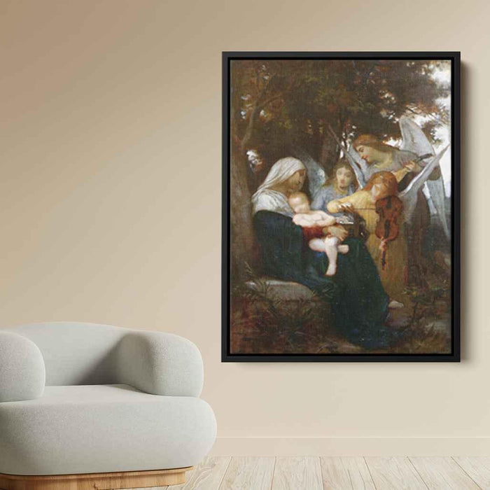 Study for Vierge aux anges by William-Adolphe Bouguereau - Canvas Artwork