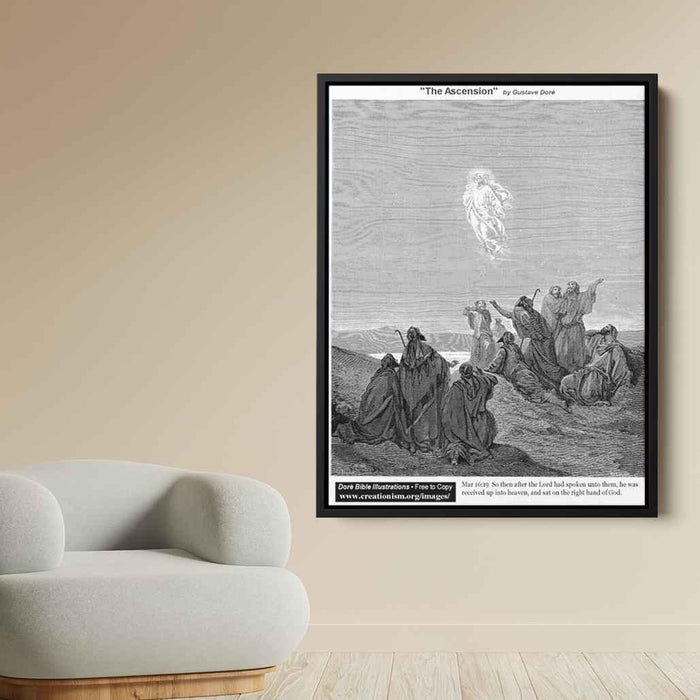 The Ascension by Gustave Dore - Canvas Artwork