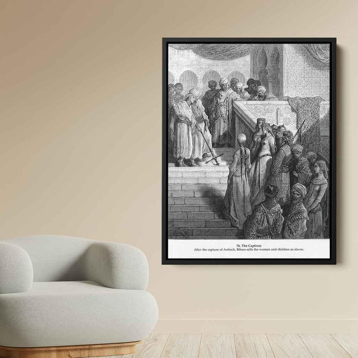 The Captives by Gustave Dore - Canvas Artwork