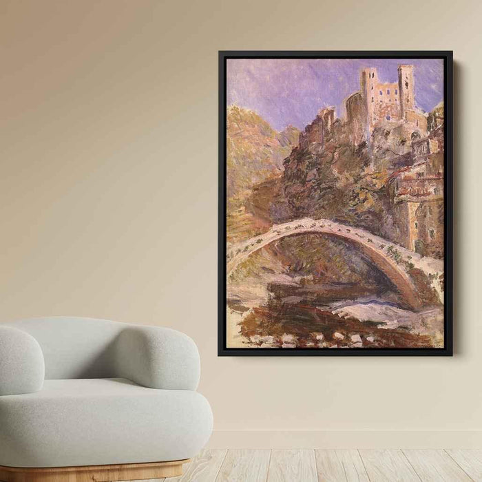 The Castle of Dolceacqua (1884) by Claude Monet - Canvas Artwork
