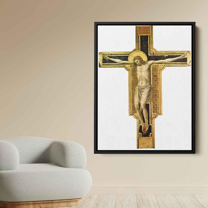 The Crucifixion (1317) by Giotto - Canvas Artwork