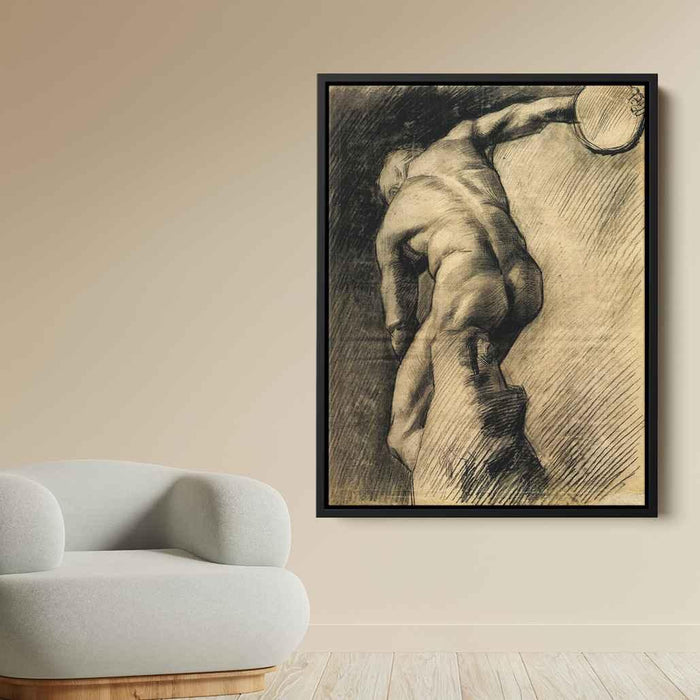 The Discus Thrower (1886) by Vincent van Gogh - Canvas Artwork