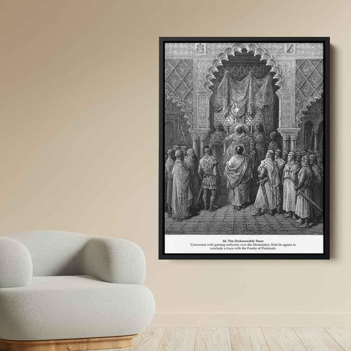 The Dishonorable Truce by Gustave Dore - Canvas Artwork