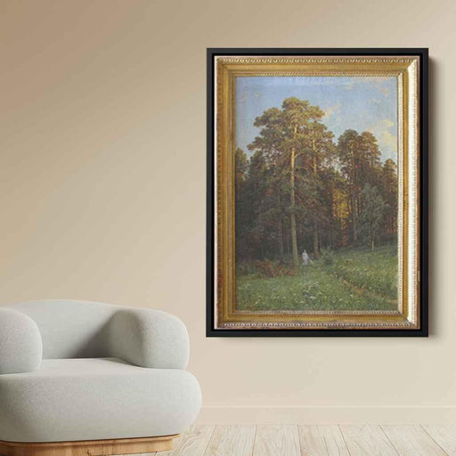 The Edge of a Pine Forest by Ivan Shishkin - Canvas Artwork