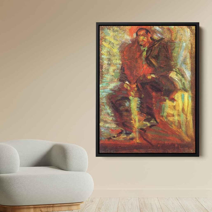 The Farmer (1914) by Joan Miro - Canvas Artwork