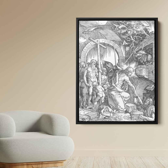 The Harrowing of Hell or Christ in Limbo, from The Large Passion by Albrecht Durer - Canvas Artwork