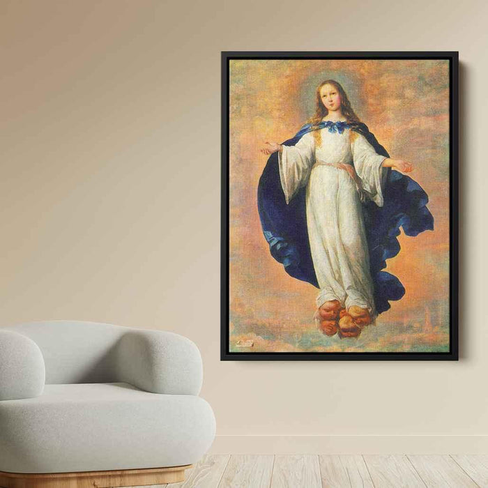 The Immaculate Conception (1661) by Francisco de Zurbaran - Canvas Artwork