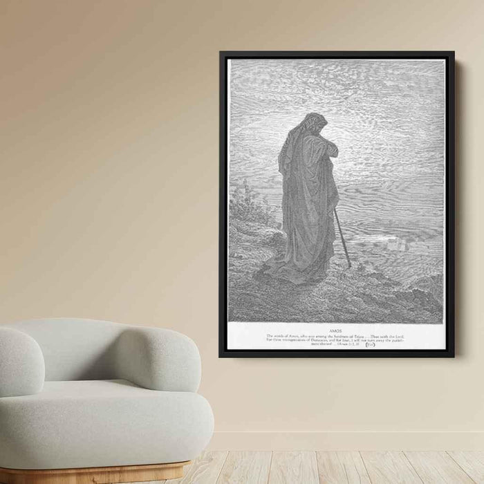 The Prophet Amos by Gustave Dore - Canvas Artwork