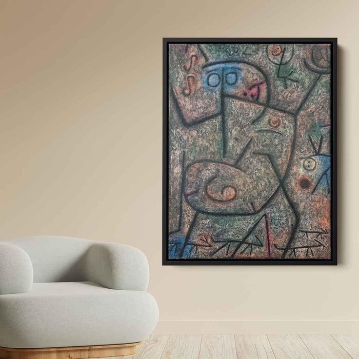 The rumors (1939) by Paul Klee - Canvas Artwork