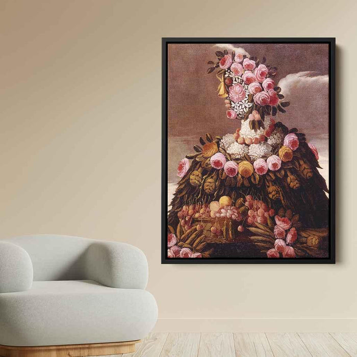 Spring by Giuseppe Arcimboldo - Canvas Artwork