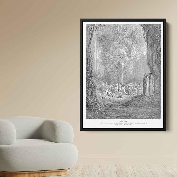 The Tree by Gustave Dore - Canvas Artwork