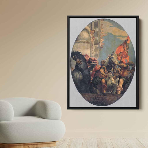 The Triumph of Mordecai (1556) by Paolo Veronese - Canvas Artwork