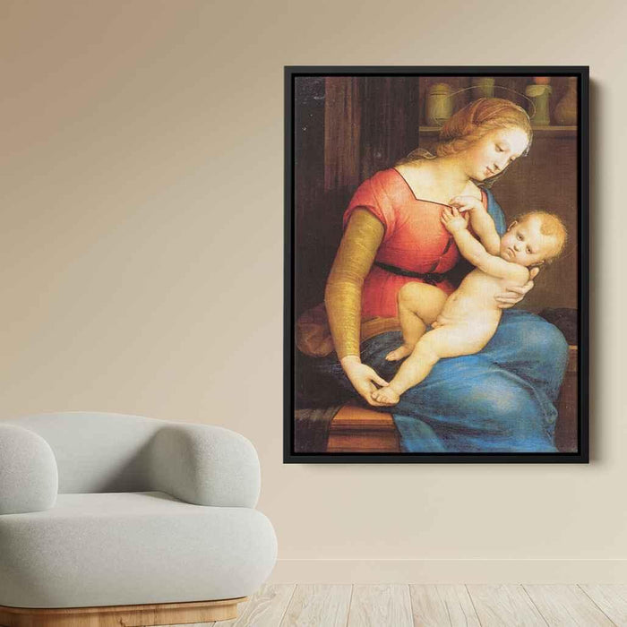 The Virgin of the House of Orleans (1506) by Raphael - Canvas Artwork