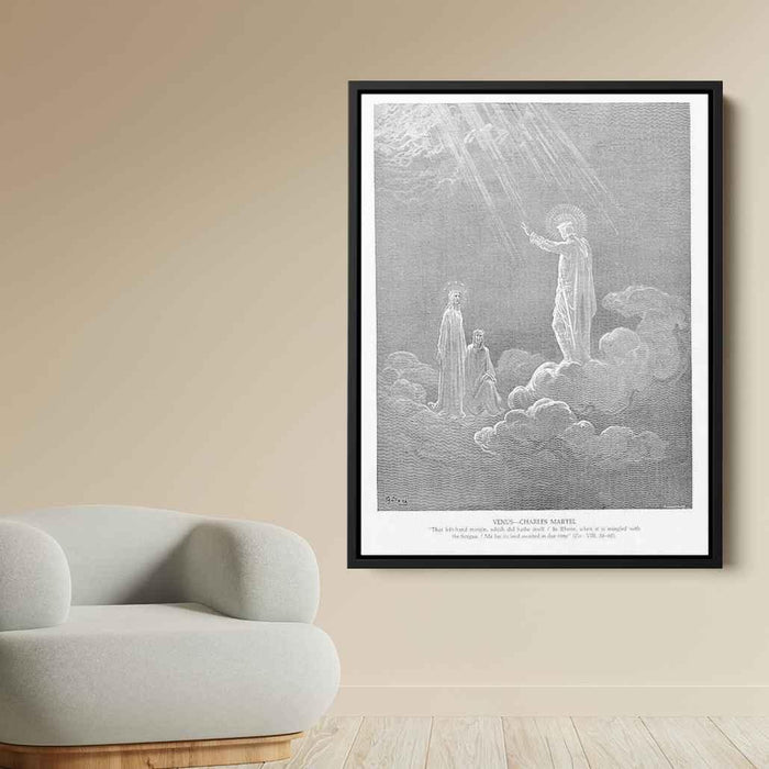 Venus - Charles Martel by Gustave Dore - Canvas Artwork