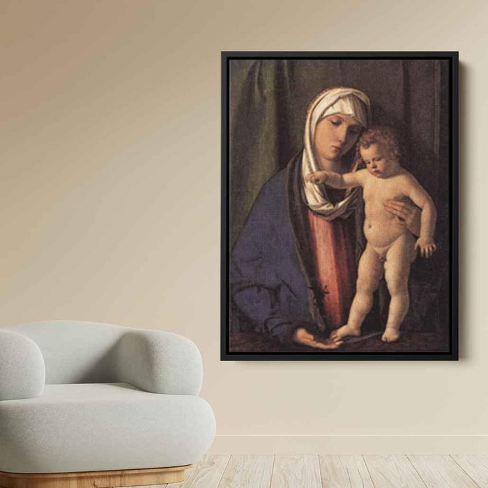 Virgin and Child (1488) by Giovanni Bellini - Canvas Artwork
